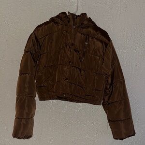 Brown Puffer Jacket